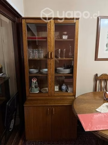 Mueble vitrina excelente estado
