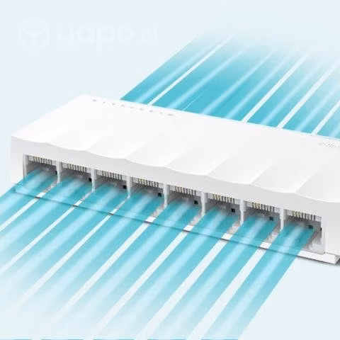 Switch tp-link, 8 puertos 10/100mbps rj45. ls1008 - Imagen 4
