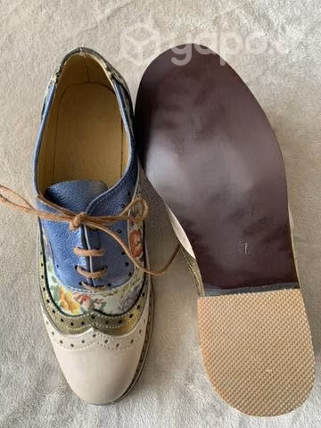 Zapatos oxford de cuero 37 nuevos sin uso