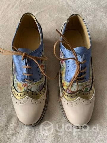 Zapatos oxford de cuero 37 nuevos sin uso