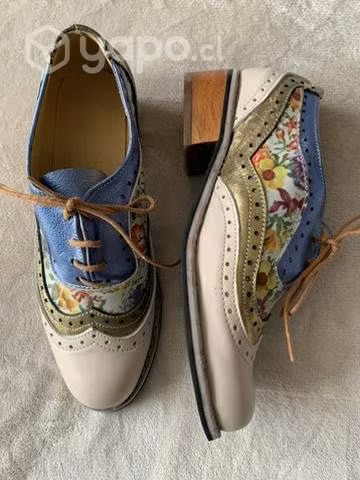 Zapatos oxford de cuero 37 nuevos sin uso