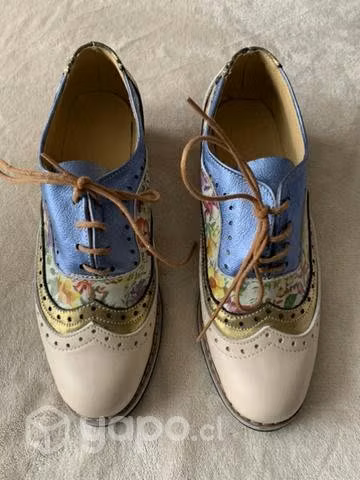 Zapatos oxford de cuero 37 nuevos sin uso