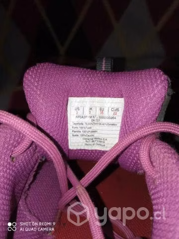 Zapatos north face whaterproof