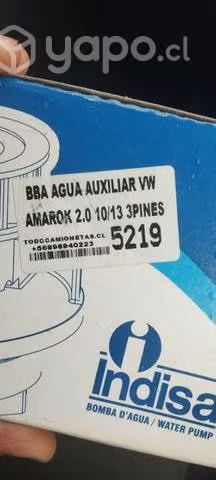 Bomba de agua volkswagen amarok 2013