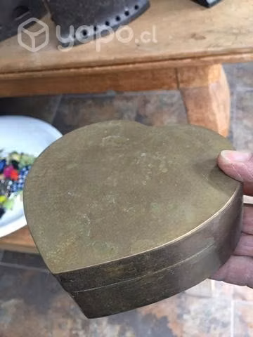 Lote artículos bronce antiguos