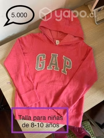 Poleron GAP ORIGINAL para niñas de 8-10 años