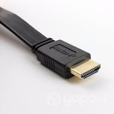 Cable hdmi 3 mts. m/m, v. 1.4, plano, conec. baño - Imagen 2