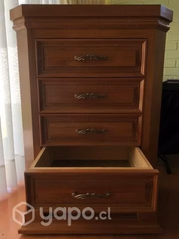 Cajonera Nueva de 5 cajones en madera Raulí - Imagen 2