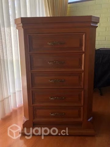 Cajonera Nueva de 5 cajones en madera Raulí