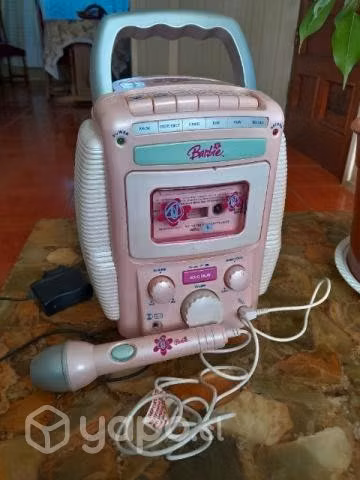 Casetera karaoke vintage barbie funcionando - Imagen 2