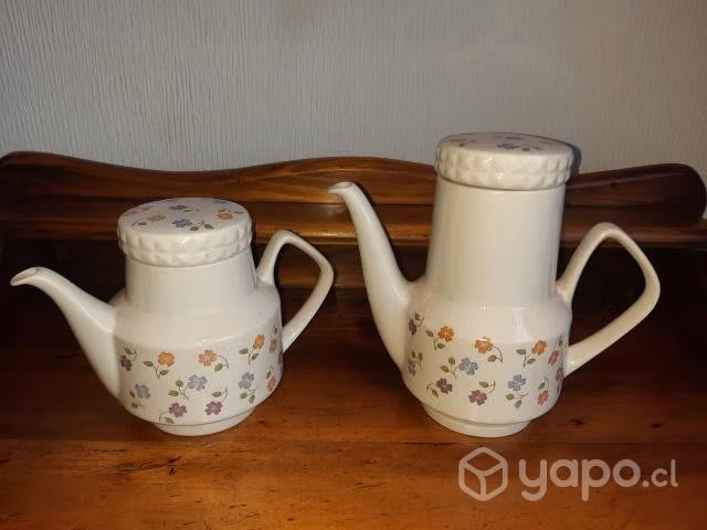 Teteras porcelana Corona nuevas