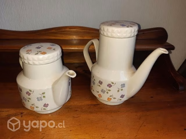 Teteras porcelana Corona nuevas