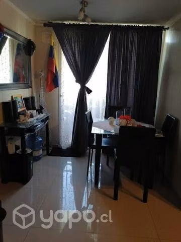 Dpto 2 habitaciones 1 baño. Av lo Ovalle