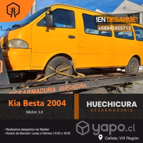 Sinoptico kia besta 2004