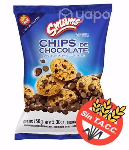 Galletas smams chip chocolate
