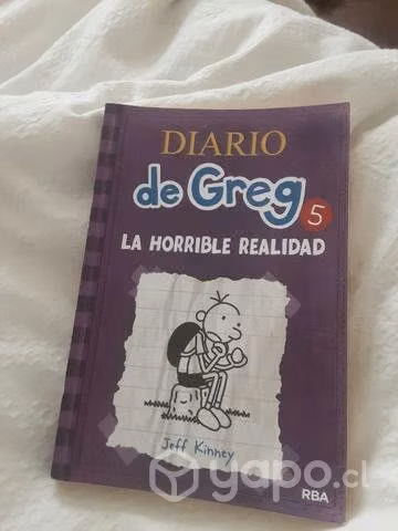 Libro el diario de greg 5, la horrible realidad