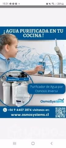 Purificador de agua por osmosis inversa 5 etapas c