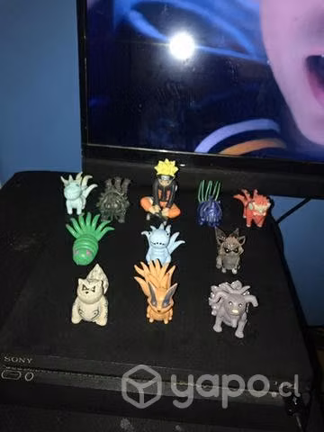 Figura de naruto y los 9 bijuus