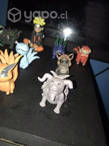 Figura de naruto y los 9 bijuus