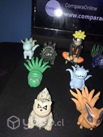 Figura de naruto y los 9 bijuus