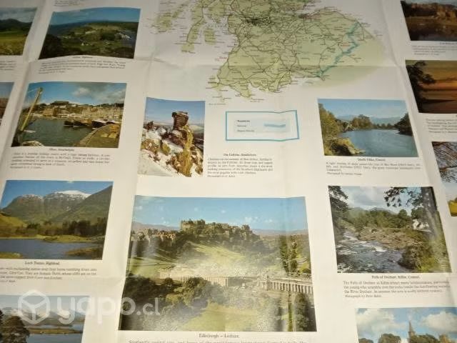 Mapa de turístico de Escocia - Imagen 3