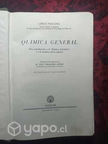 Química General de Linus Pauling