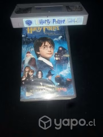 Película Harry Potter y la piedra filosofal vhs