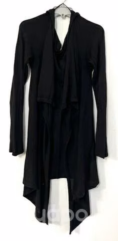 Chaleco Abierto Marca Gouache Talla Xl/xxl Negro