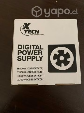 Fuente de poder ATX-500W y ATX-550W