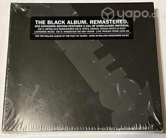 Set 3Cd Metallica / The Black Album