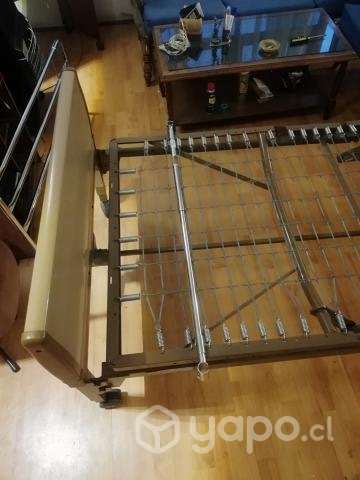 Cama clinica (sin motor) con colchon antiescara - Imagen 4