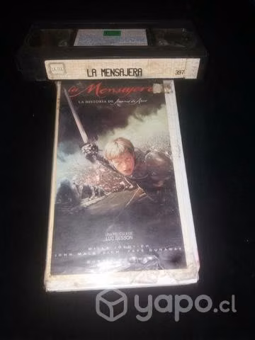 Película La mensajera vhs