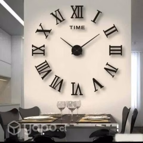 Reloj mural 3D