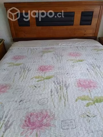 Cama 2 plazas poco uso