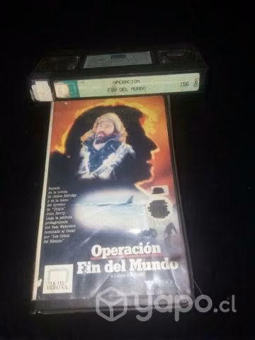 Película Operación fin del mundo vhs