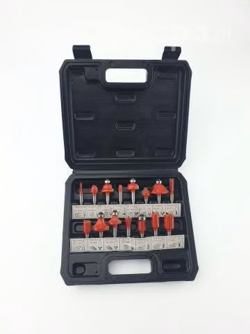 Set de Fresas Brocas Para Fresadora Tupi - 15 Piez