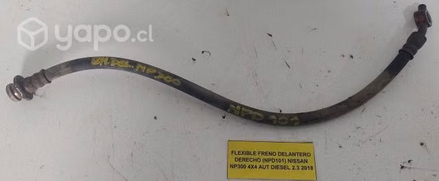 Cañeria Freno Delantero Derecho Nissan NP300