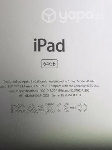 IPad MAc impecable casi sin uso. solo de respaldo