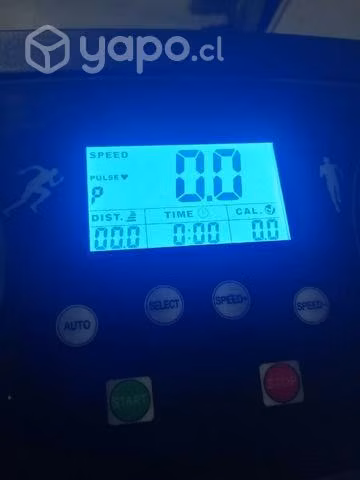 Trotadora eléctrica funcionando