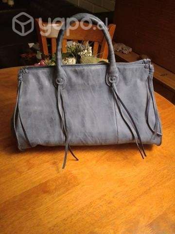 Cartera azul piedra - Imagen 4