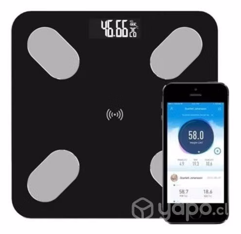 Pesa De Baño Digital Inteligente Bluetooth