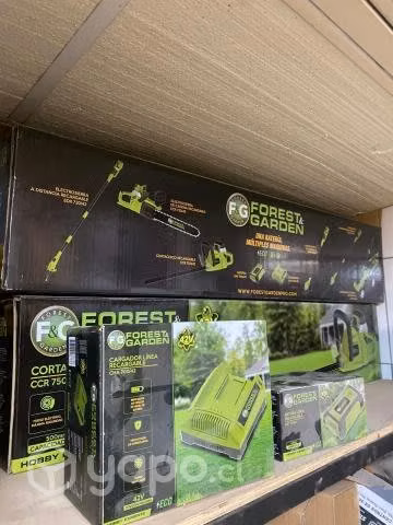 Cortasetos inalambrico 42v + bateria + cargador
