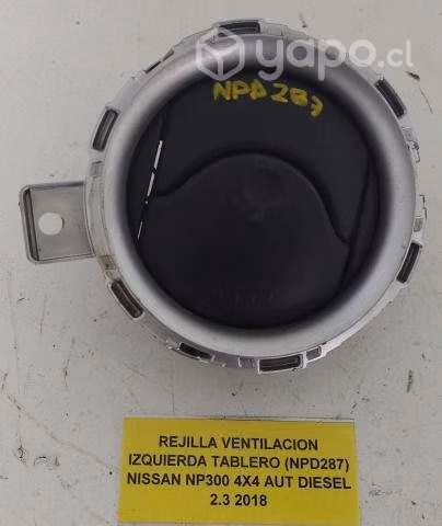 Rejilla Ventilación Izquierda Tablero Nissan NP300