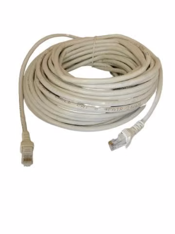 Cable de Red Rj45 de 25 mts Categoría 6 Blanco