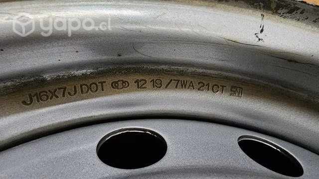 Llantas aro 16 de Chevrolet Dmax - Imagen 3