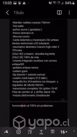 Bicicleta crank kpra talla L - Imagen 6