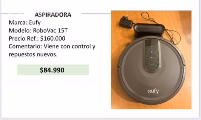 Aspiradora Eufy RoboVac 15T