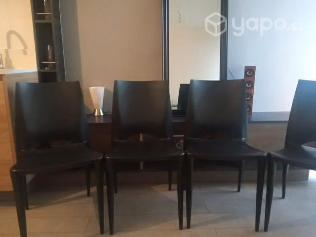 Juego de Comedor de hierro con melamina - Imagen 3