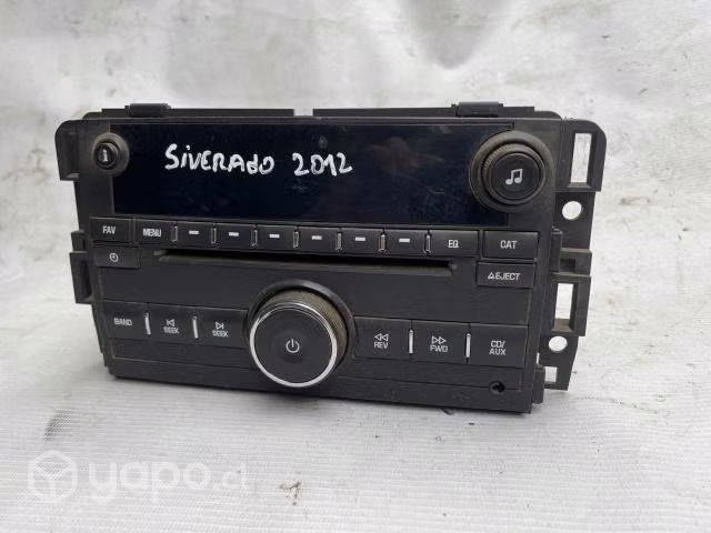 Radio Vehículo Chevrolet Silverado 2012