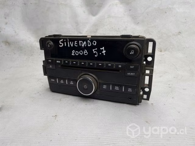 Radio Vehículo Chevrolet Silverado 2008